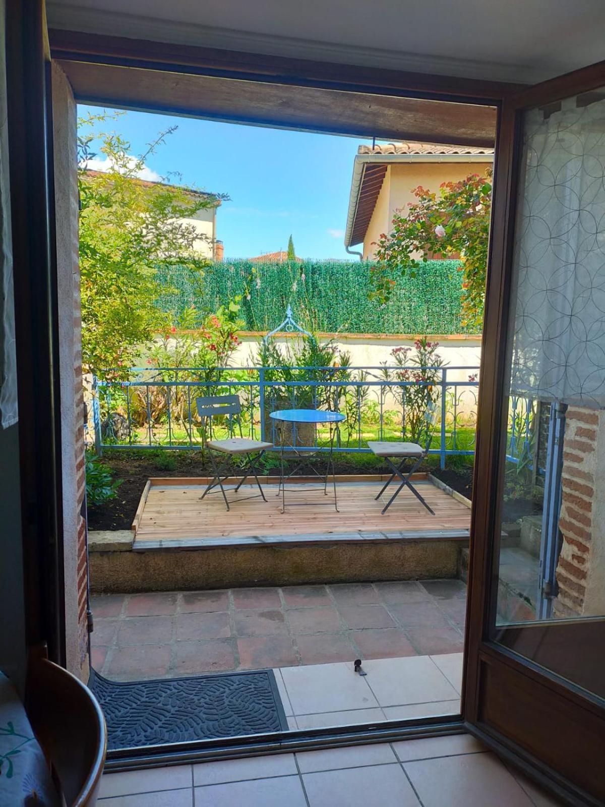 Studio La Roseraie Avec Jardin Privatif Proche Centre Ville Moissac Εξωτερικό φωτογραφία